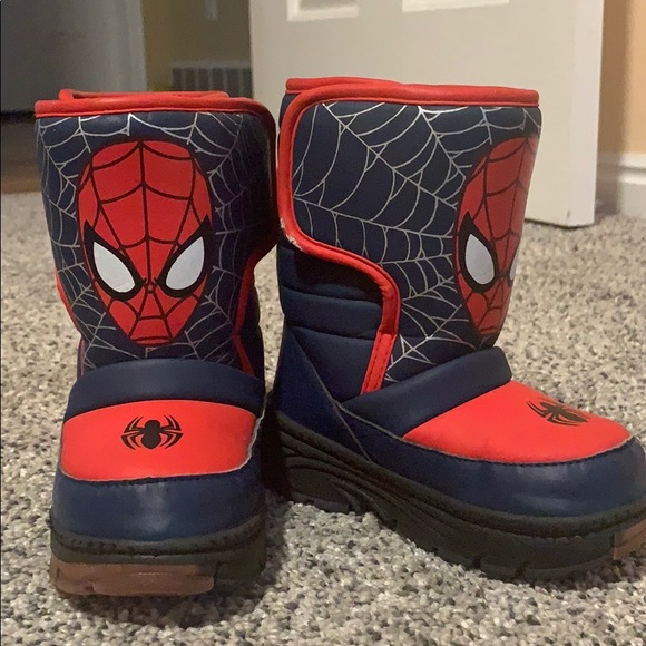 spiderman boots for toddlers